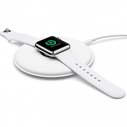 Беспроводная зарядка Apple с магнитным креплением для Apple Watch (MLDW2AM/A), белый