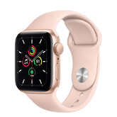 Часы Apple Watch SE GPS 40мм Aluminum Case with Sport Band, золотистый/розовый песок