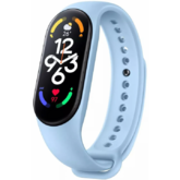 Умный браслет Xiaomi Mi Smart Band 7 Global для РФ, голубой