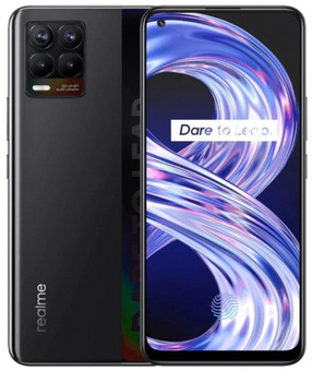 Смартфон realme 8 6/128 ГБ RU, Punk Black