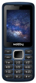 Телефон Nobby 230, синий / черный
