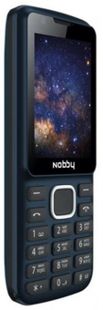Телефон Nobby 230, синий / черный