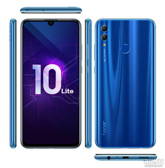 Смартфон Honor 10 Lite 3/128GB, Синий