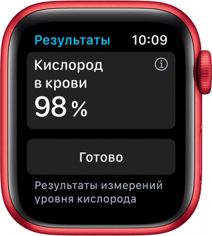 Часы Apple Watch Series 6 GPS 40мм Aluminum Case with Sport Band, (PRODUCT)RED