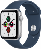 Apple Watch SE 40mm MKNY3RU/A Silver Aluminum Case with Abyss Blue Sport Band (GPS)