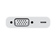 Разъем Apple Lightning (m) - VGA (f)/Lightning (f), белый Разъем Apple Lightning (m) - VGA (f)/Lightning (f), белый