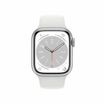 Умные часы Apple Watch Series 8 41 мм Aluminium Case, silver/white