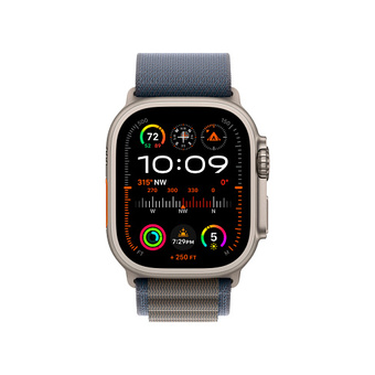 Умные часы Apple Watch Ultra 2 49 мм Titanium Case GPS + Cellular, Blue Alpine Loop