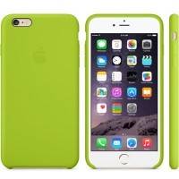 Чехол-накладка Apple iPhone 6 Silicone(силиконовый)Case Green