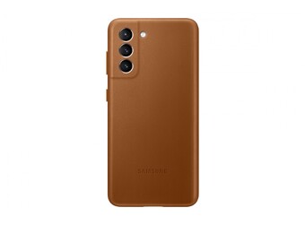 Чехол Samsung Leather Cover для Galaxy S21+ (EF-VG996LAEGRU) коричневый