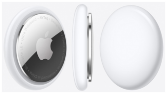 Трекер Apple AirTag белый/серебристый 4 шт.