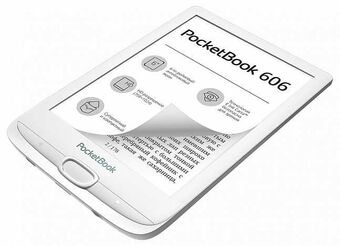 6" Электронная книга PocketBook 617 1024x758, E-Ink, белый