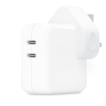 Apple 35W Dual USB-C Port Power Adapter,(MNWP3B/A)
