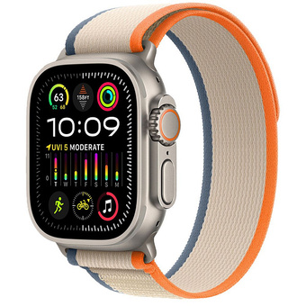 Умные часы Apple Watch Ultra 2 49 мм Titanium Case GPS + Cellular, Orange Beige Trail Loop