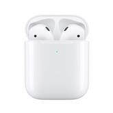 Беспроводные наушники Apple AirPods 2 с беспроводным зарядным футляром MRXJ2, белый