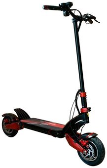 Электросамокат KUGOO G1, черный/красный