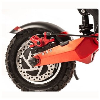 Электросамокат KUGOO G1, черный/красный