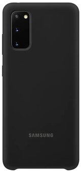 Чехол-накладка Silicone Cover Samsung EF-PG980 для Galaxy S20, Galaxy S20 5G черный