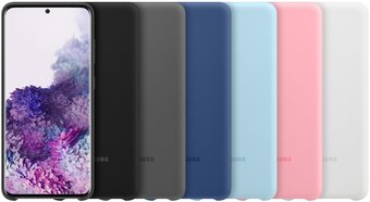 Чехол-накладка Silicone Cover Samsung EF-PG980 для Galaxy S20, Galaxy S20 5G черный