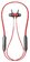 Беспроводные наушники ELARI BeatBand EBB-001, red Беспроводные наушники ELARI BeatBand EBB-001, red