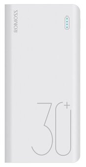 Аккумулятор Romoss Sense 8 Plus, 30000 mAh, белый