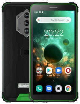 Смартфон Blackview BV6600 4/64 ГБ, зеленый