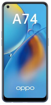 Смартфон OPPO A74 4/128GB, синий