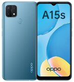 Смартфон OPPO A15s 4/64Gb, голубой