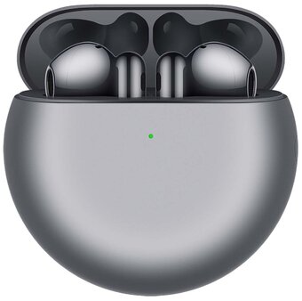 Беспроводные наушники HUAWEI FreeBuds 4, мерцающий серебристый