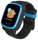 Детские умные часы ELARI KidPhone «Ну, Погоди!», синий/черный