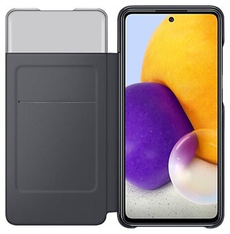 Чехол-книжка для Samsung Galaxy A72 Smart S View Wallet Cover Black (EF-EA725PBEGRU)