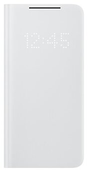 Чехол-книжка Samsung Smart LED View Cover EF-NG991 для Galaxy S21 серый (EF-NG991PJEGRU)