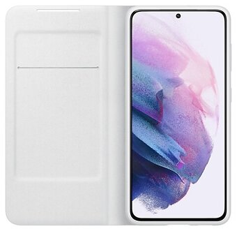 Чехол-книжка Samsung Smart LED View Cover EF-NG991 для Galaxy S21 серый (EF-NG991PJEGRU)