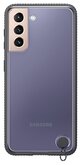 Чехол-накладка Samsung EF-GG991 для Galaxy S21 прозрачный/черный (EF-GG991CBEGRU)