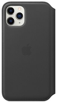 Чехол-книжка Apple Folio кожаный для iPhone 11 Pro черный