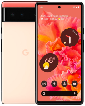 Смартфон Google Pixel 6 8/128GB, kinda coral