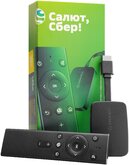 SberBox с виртуальными ассистентами Салют от Сбер 2/16 ГБ, черный
