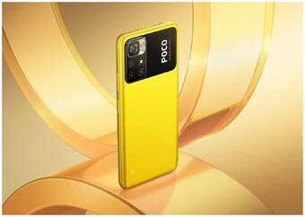 Смартфон Xiaomi Poco M4 Pro 5G 6/128 ГБ Global, желтый