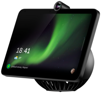 Умный дисплей SBER SberPortal, 10.1" 1280х800, Cam, 30W, Sber Салют, WiFi/Bluetooth, черный (SBDV-00010B)