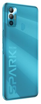 Смартфон TECNO Spark 7 4/64 ГБ, morpheus blue