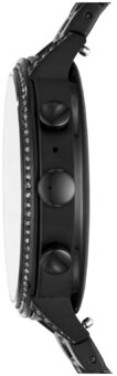 Умные часы FOSSIL Gen 4 Smartwatch Venture HR (stainless steel), black crystals