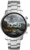 Умные часы FOSSIL Gen 4 Smartwatch Explorist HR (stainless steel), silver