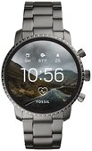Умные часы FOSSIL Gen 4 Smartwatch Explorist HR (stainless steel), smoke