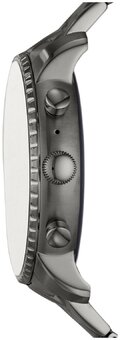 Умные часы FOSSIL Gen 4 Smartwatch Explorist HR (stainless steel), smoke