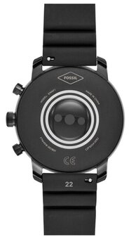 Умные часы FOSSIL Gen 4 Smartwatch Explorist HR (silicone), black