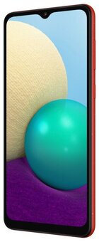 Смартфон Samsung Galaxy A02 2/32GB, красный
