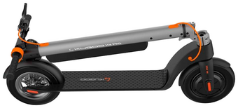 Электросамокат KUGOO HX PRO, серебристый