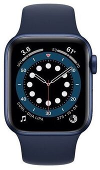 Часы Apple Watch Series 6 GPS 40мм Aluminum Case with Sport Band, синий/темный ультрамарин