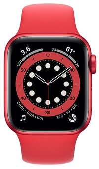 Часы Apple Watch Series 6 GPS 40мм Aluminum Case with Sport Band, (PRODUCT)RED
