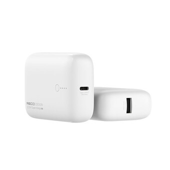 Внешний аккумулятор (powerbank) Recci RPB-P32 MiNi Series 10000мАч, USB + Type-C, 22.5+PD20 Вт, белый